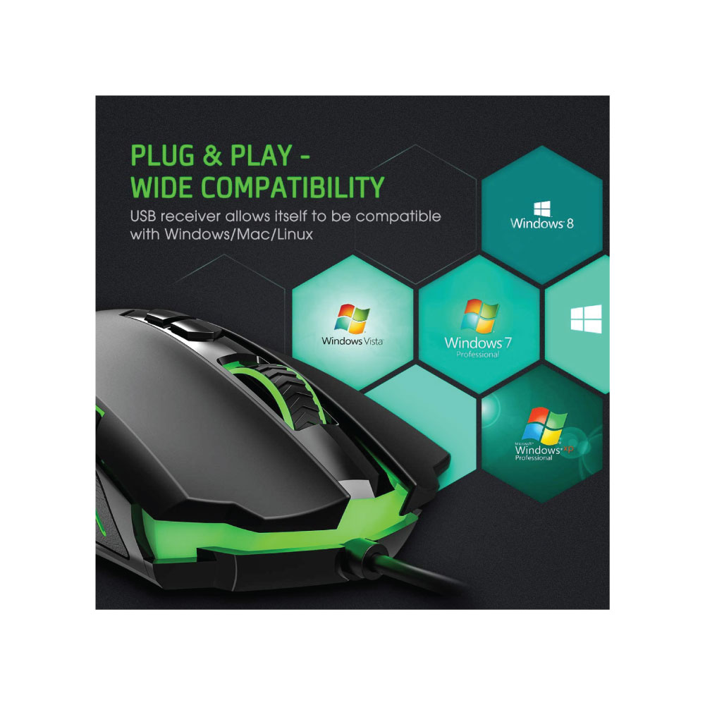 PICTEK Gaming Mouse Wired [7200 DPI] - Shop2GO